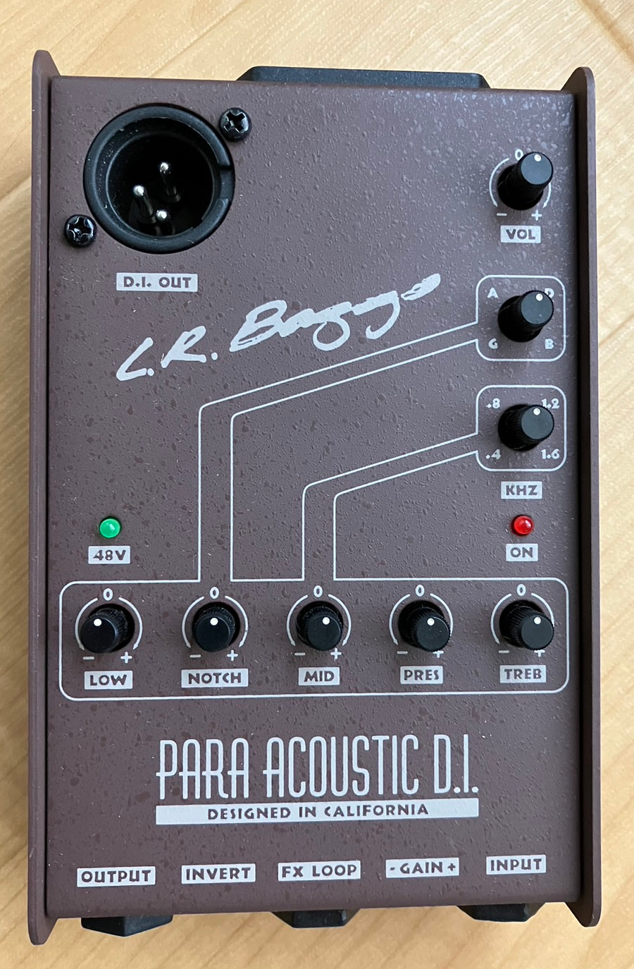 L.R.Baggs / Para Acoustic D.I. アコギ用ダイレクトボックス