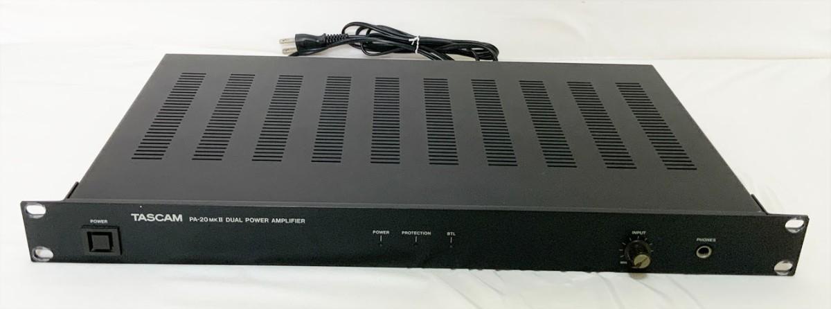 TASCAM / TASCAM PA-20MKII Dual Power Amplifier