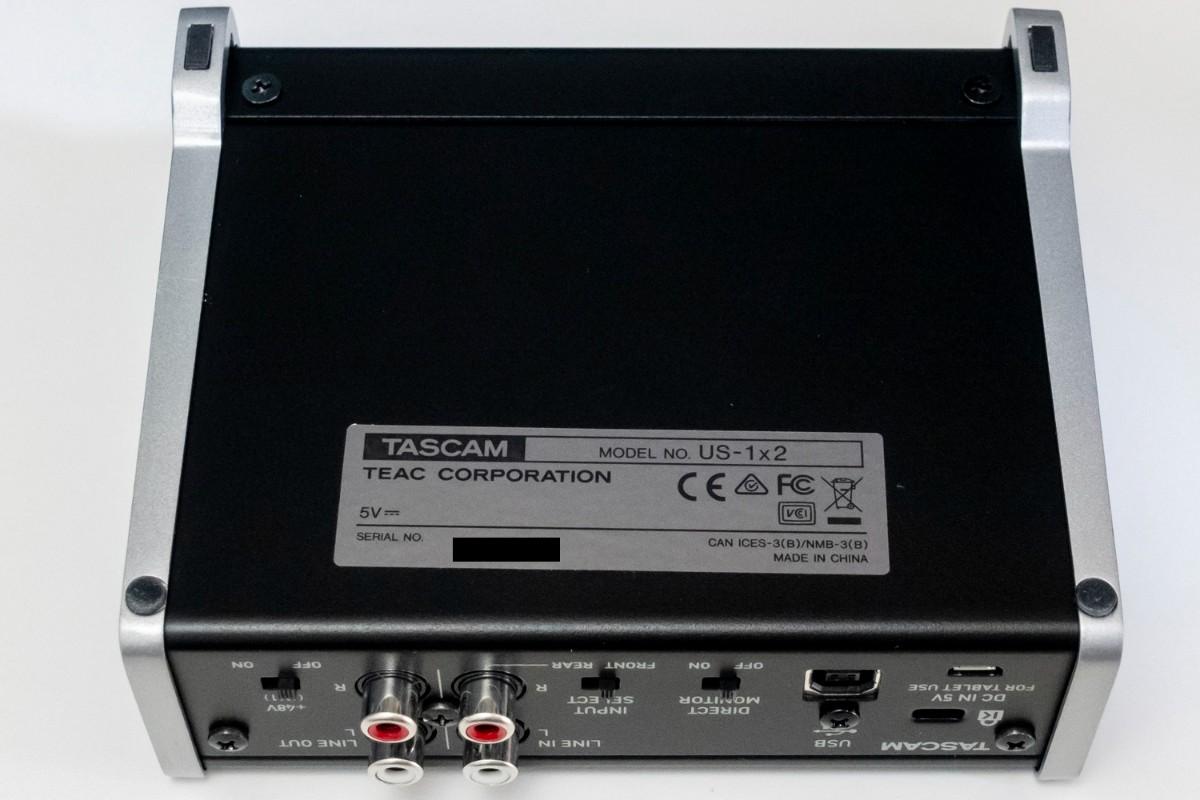 TASCAM / TASCAM USBオーディオインターフェース US-1x2