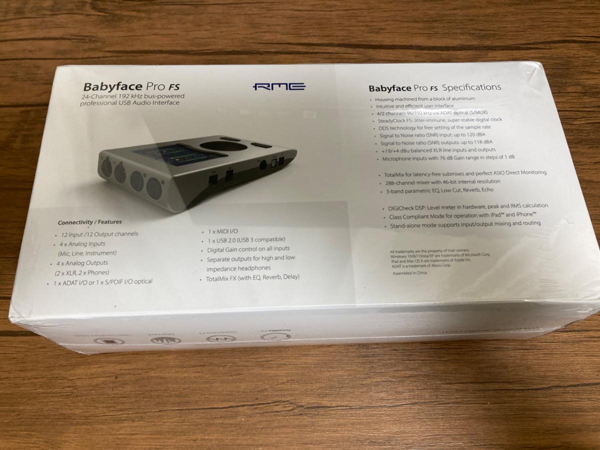 RME (アールエムイー) / RME babyface pro fs