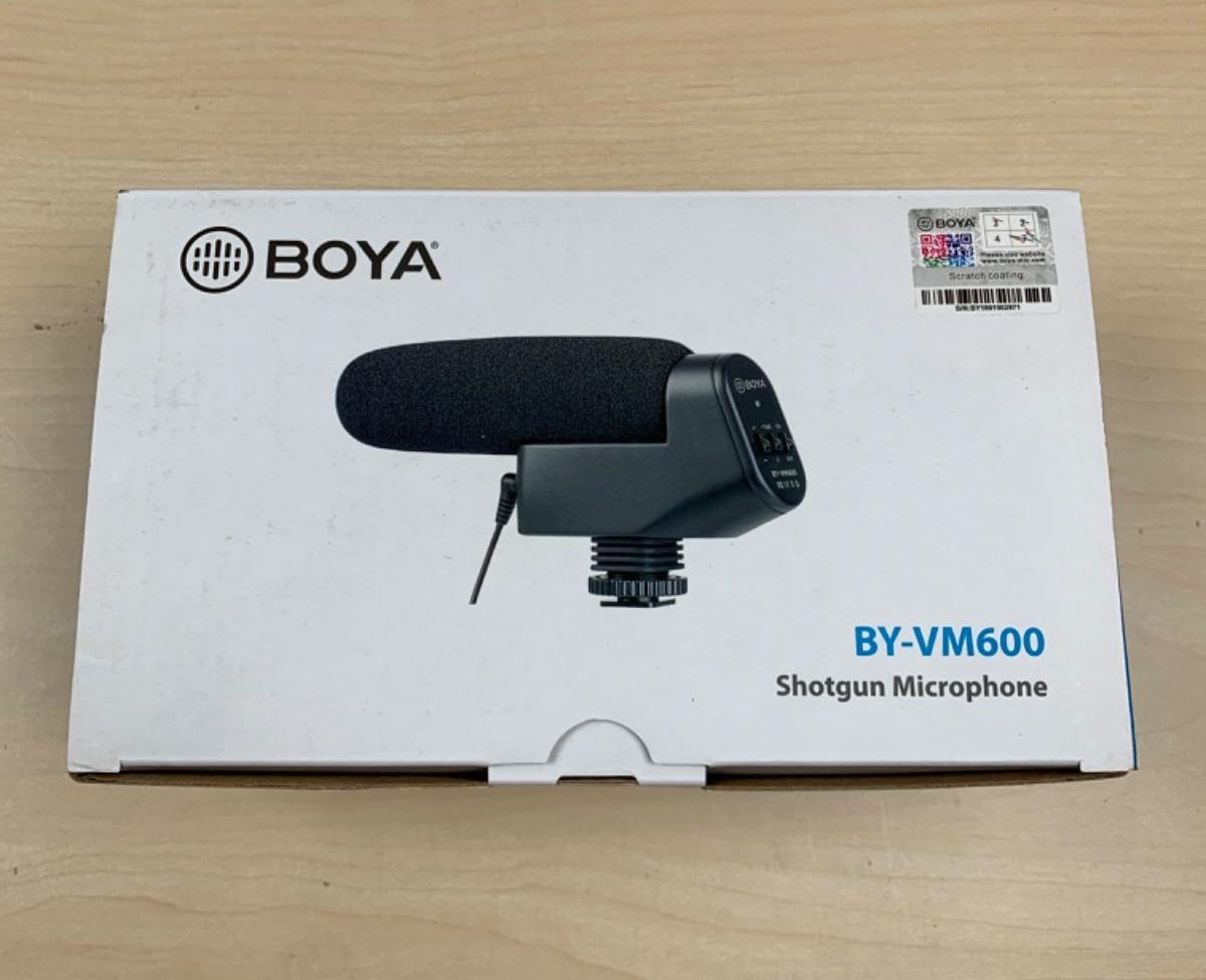 BOYA (ボーヤ) / BY-VM600 一眼レフ向け高音質ショットガンマイク D0474