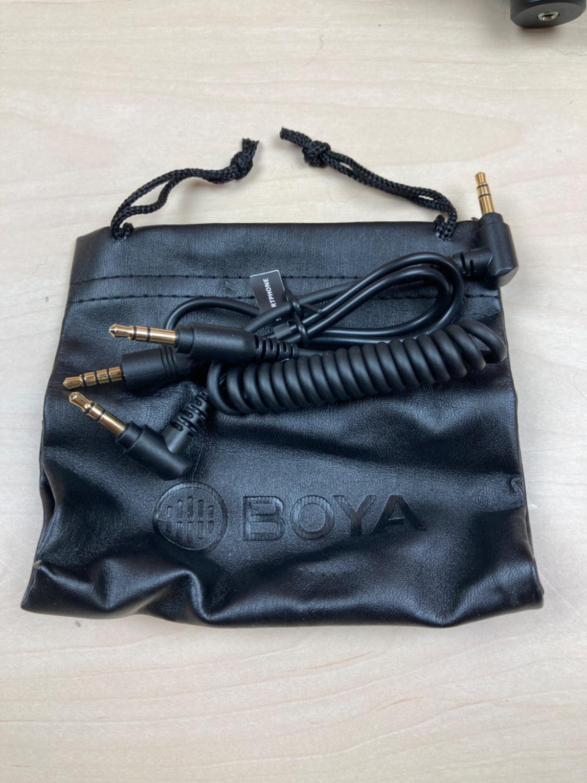 BOYA (ボーヤ) / BY-MM1 スマホ・一眼レフ用ビデオマイク D0481