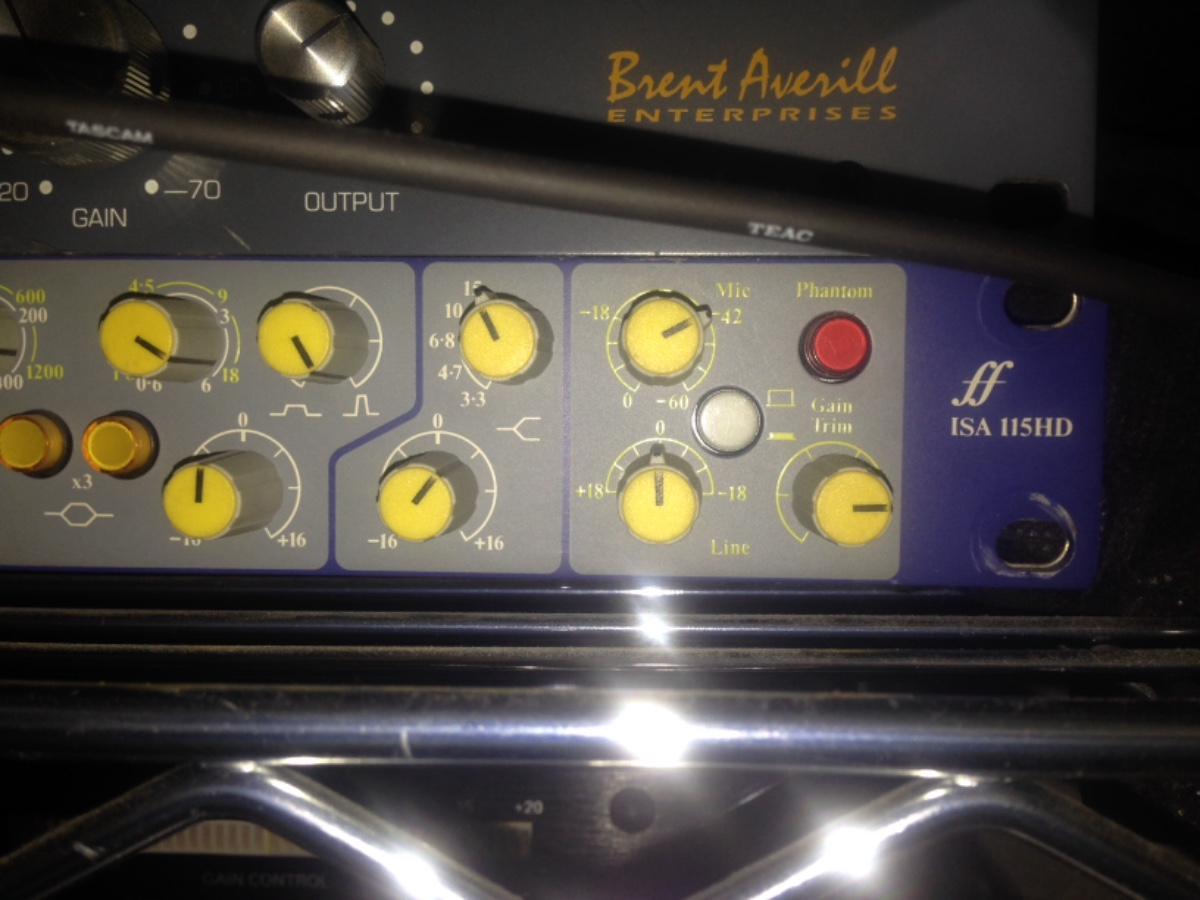 Focuslite (フォーカスライト) / 値下げ最終価格(6/1より値上げ) 90’s OLD NEVE ISA 115 HD 2ch マイクプリ EQ