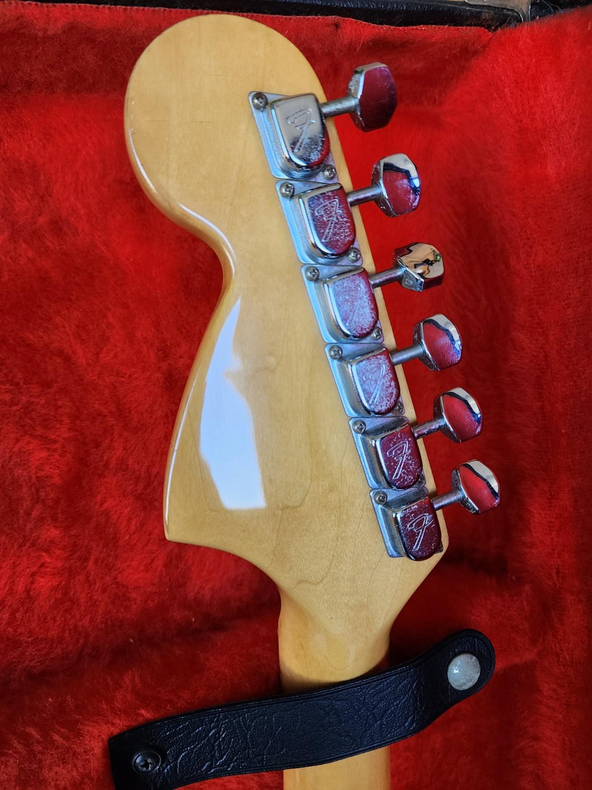 Fender USA / Fender USA Mustang ヴィンテージ 黒色 1970年代 フェンダー ムスタング 純正ケース付き