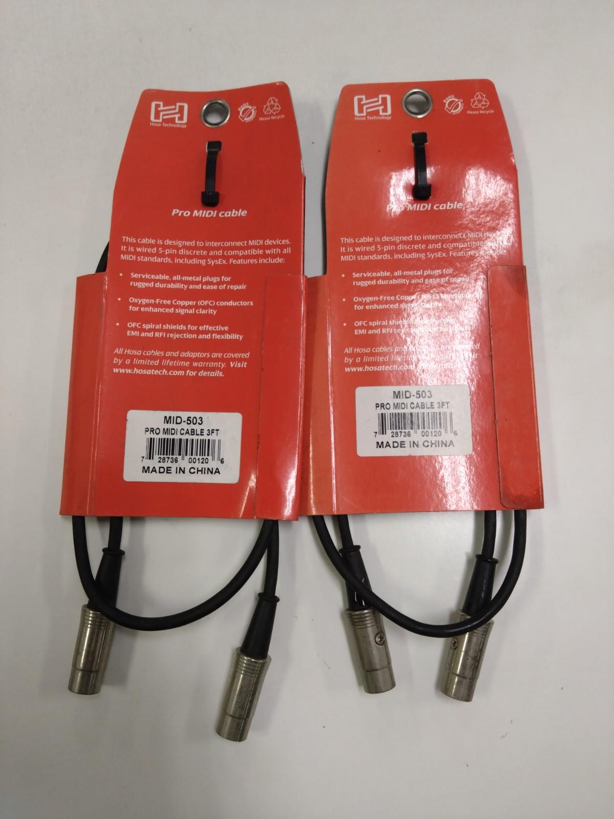 HOSA (ホサ) / MID-503 2本セット 030205