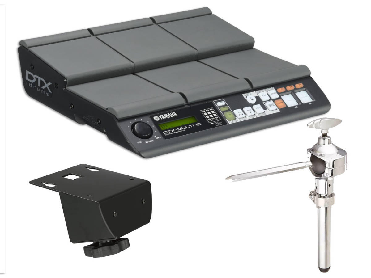YAMAHA (ヤマハ) / ヤマハ DTX-MULTI12 電子ドラムパッド【タムクランプ、アタッチメント付き】3点セット