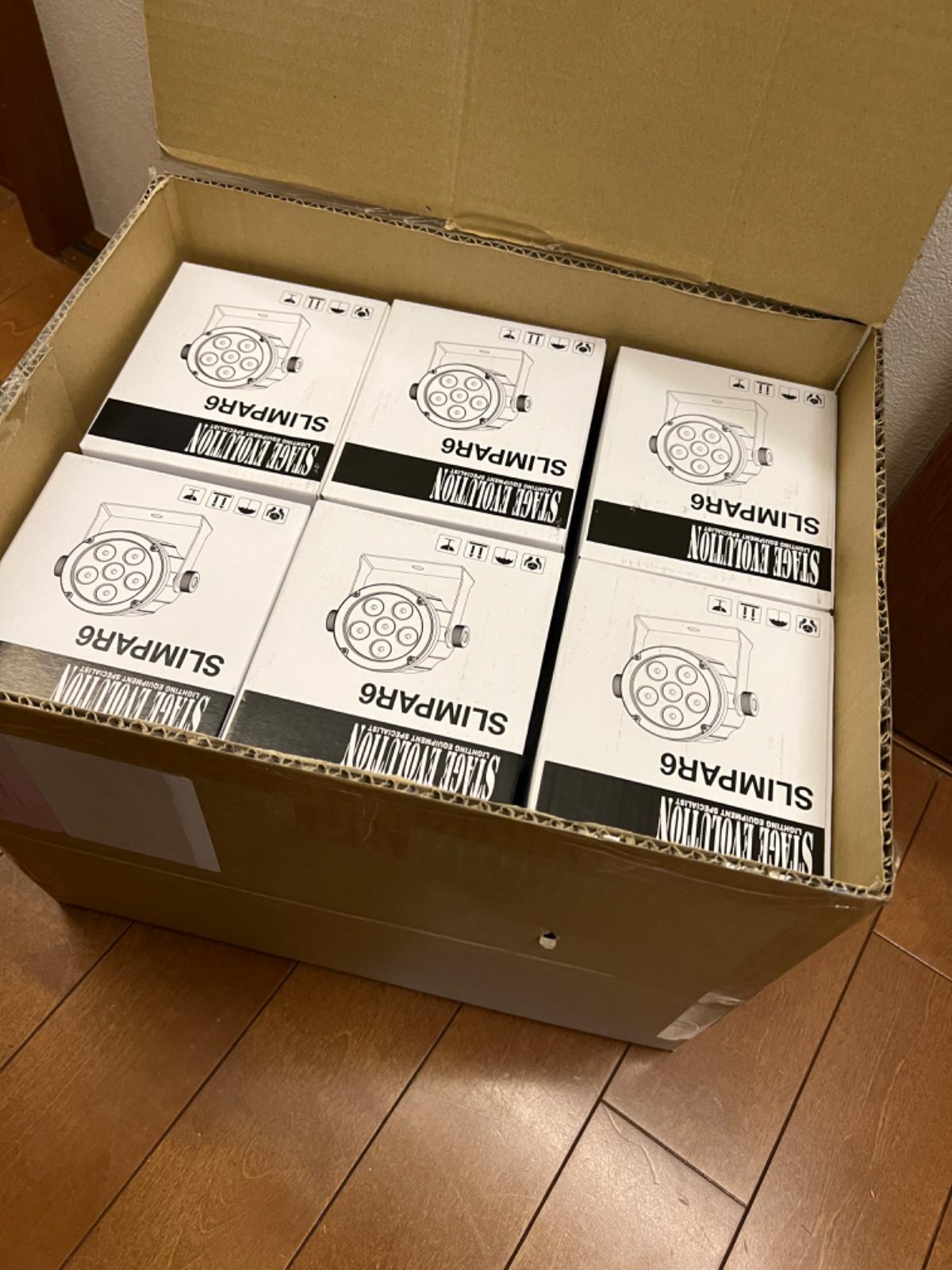 STAGE EVOLUTION (ステージエボリューション) / SLIMPAR6 LEDパーライト6台セット