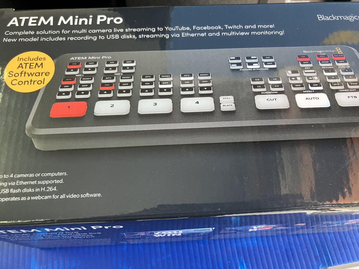 Blackmagic Design (ブラックマジックデザイン) / ATEM Mini Pro SWATEMMINIBPR ストリーミング スイッチャー