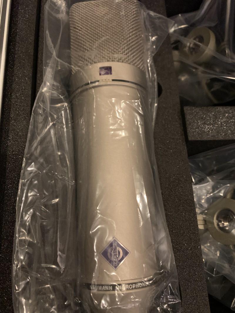 NEUMANN (ノイマン) / bungen様へお値引き ノイマン マイク U87ai ステレオペアセット【動作確認のみの未使用品】