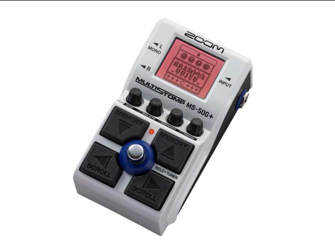 ZOOM (ズーム) / MS-50G+ マルチストンプ マルチエフェクター