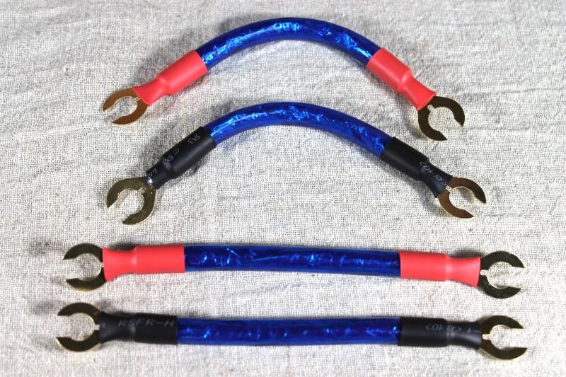 ZONOTONE / 2200αZONOTONE ジャンパーケーブル14cm C型8mm金プラグ付