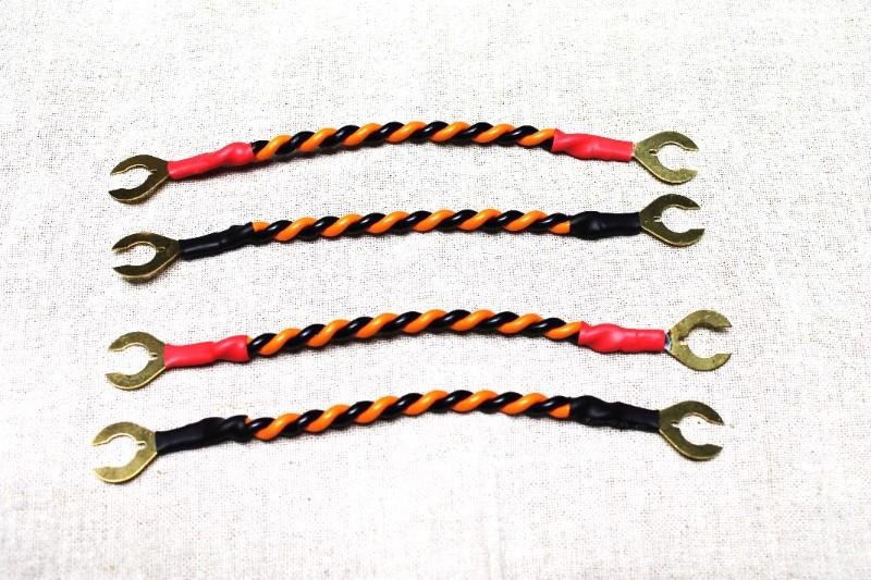 BELDENベルデン / 9497w BELDEN ベルデンジャンパーケーブル C型プラグ金メッキ16cm