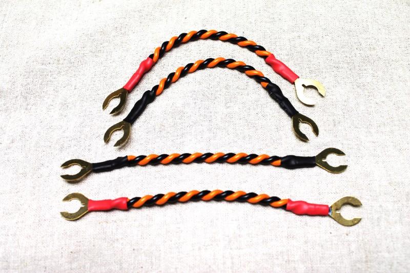 BELDENベルデン / 9497w BELDEN ベルデンジャンパーケーブル C型プラグ金メッキ16cm