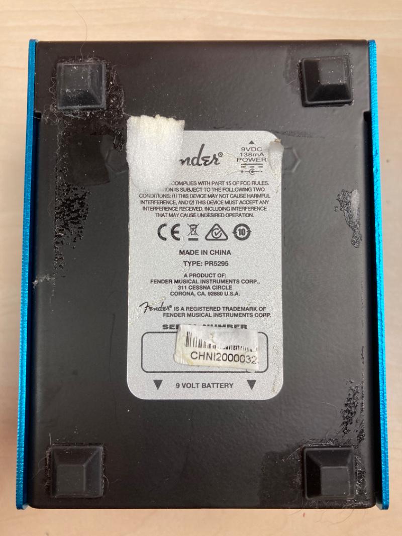 FENDER (フェンダー) / MIRROR IMAGE DELAY PEDAL ギターエフェクター D0832