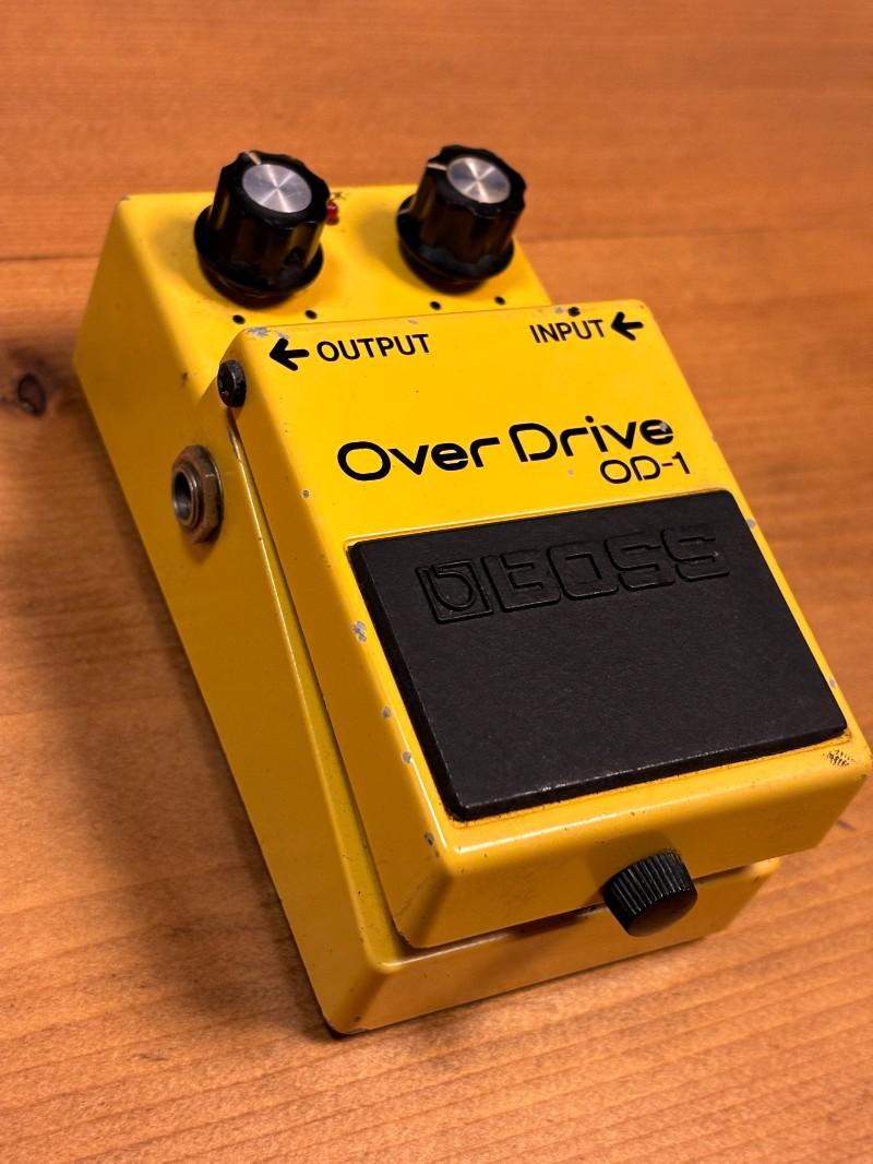 BOSS (ボス) / OD-1 日本製 黒ネジ JRC4558DD 82年製