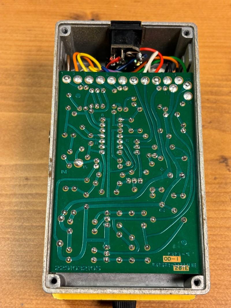 BOSS (ボス) / OD-1 日本製 黒ネジ JRC4558DD 82年製