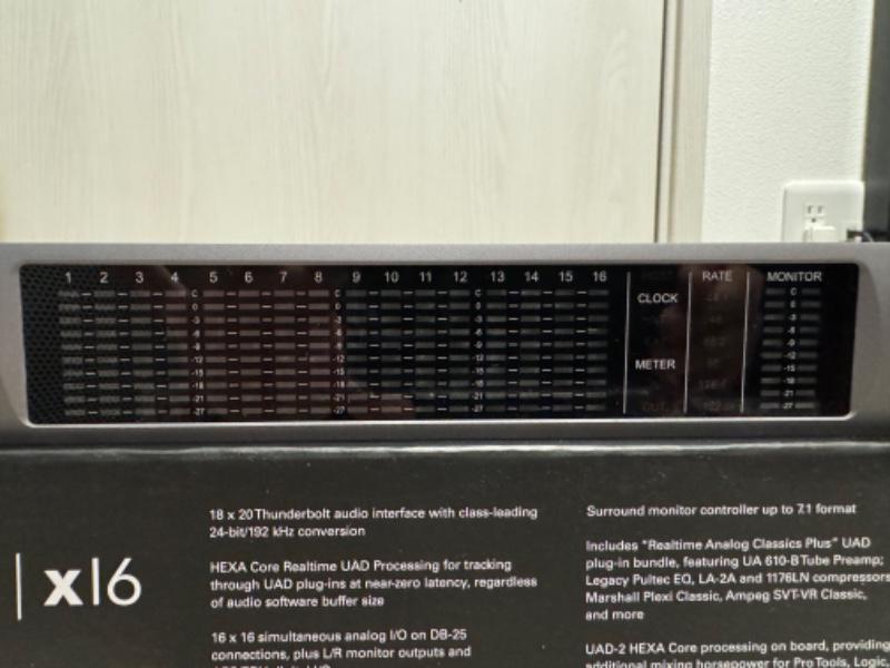 UNIVERSAL AUDIO (ユニバーサルオーディオ) / APOLLO X16 Heritage Edition