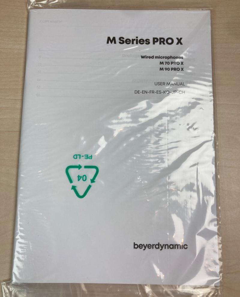 beyerdynamic (ベイヤーダイナミック) / M90PRO X コンデンサーマイク D1079