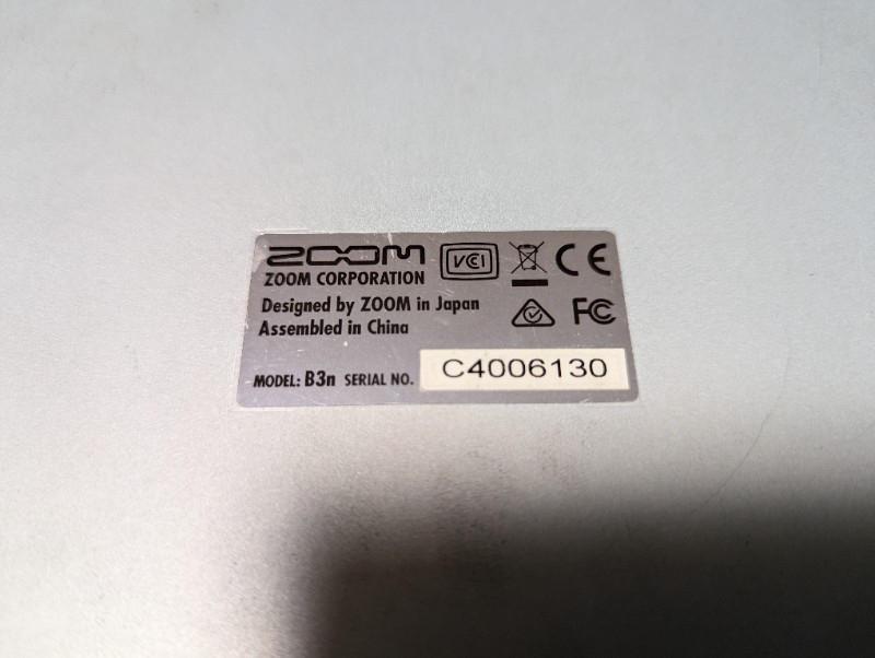 ZOOM (ズーム) / ZOOM B3n