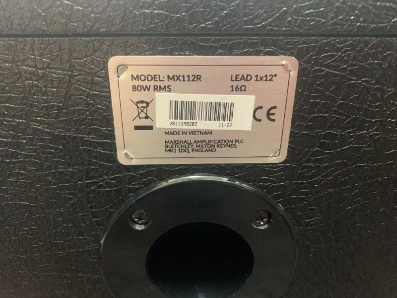 MARSHALL(マーシャル) / MX112