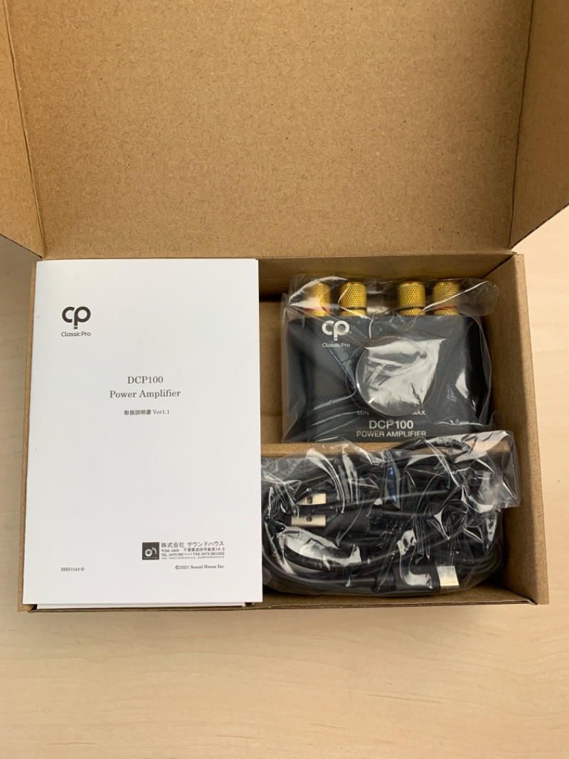 CLASSIC PRO (クラシックプロ) / DCP100 超小型Bluetoothパワーアンプ D1144