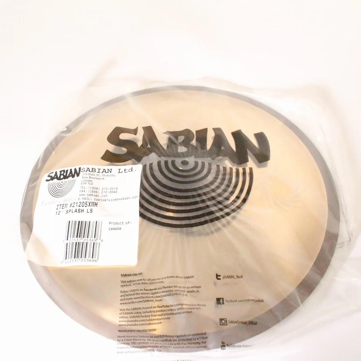 SABIAN (セイビアン) / Lightning Strikes 樋口宗孝シグニチャー シンバル 特典含む完全セット