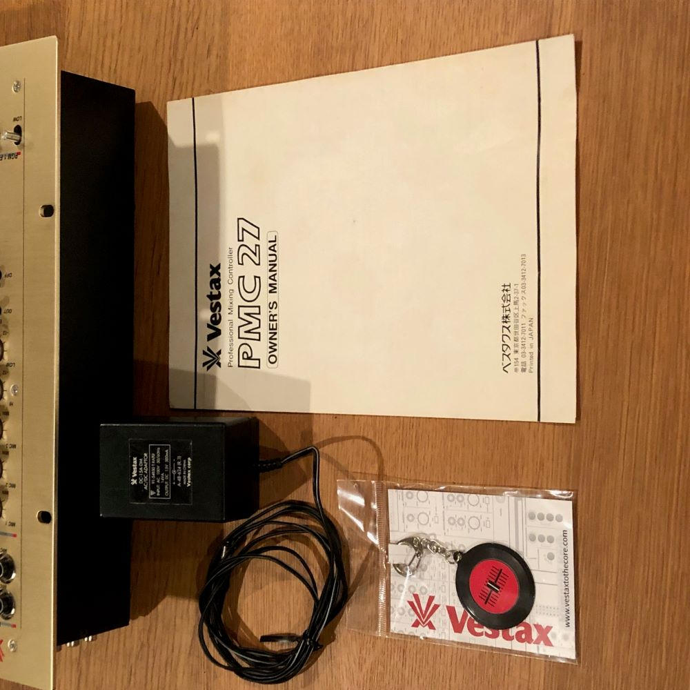 VESTAX (ベスタクス) / PMC-27 ロータリーVer. with DF-27 485C / 純正電源アダプター付き
