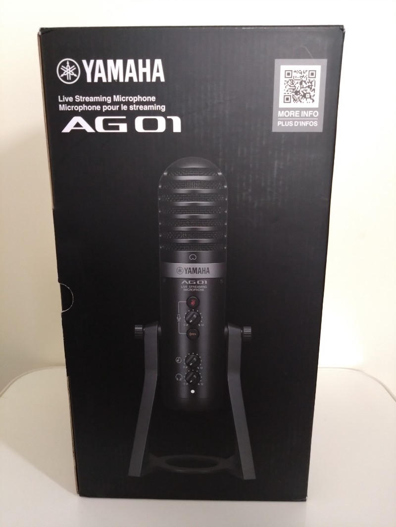 AG01 B(ブラック) ライブストリーミングマイクロフォン USBマイク 