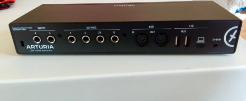 ARTURIA (アートリア) / MINIFUSE 4 BLACK USBオーディオインターフェイス