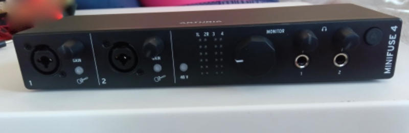 ARTURIA (アートリア) / MINIFUSE 4 BLACK USBオーディオインターフェイス