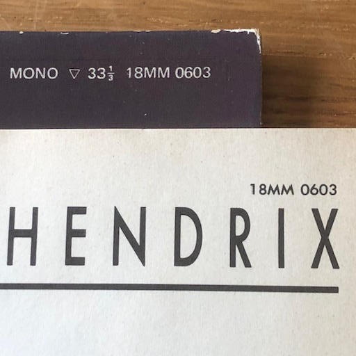 JIMI HENDRIX / LP 日本盤 mono「ARE YOU EXPERIENCED」18MM 0603-1987