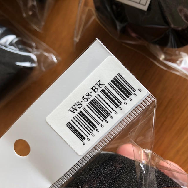 Loject / WS-58(SM58用ウインドスクリーン)BK 6個セット