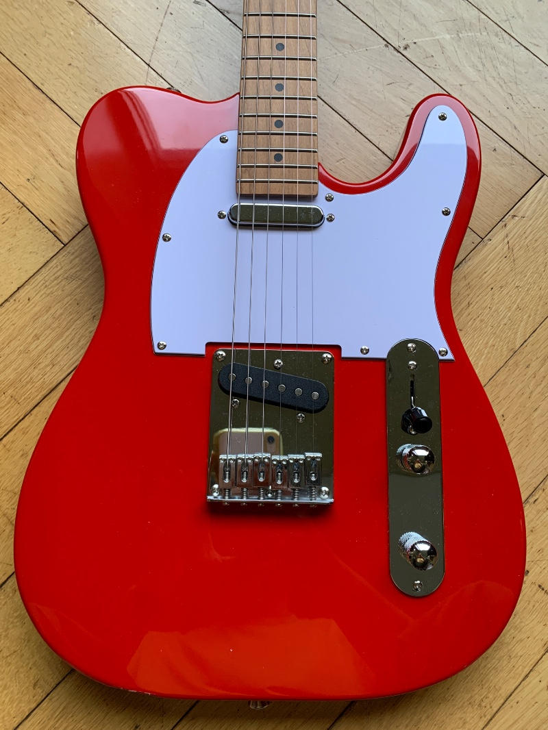 PLAYTECH (プレイテック) / TL280 Red 【カーボナイズド・メイプルネック】D1360