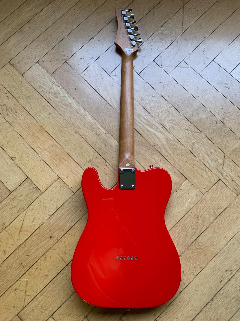 PLAYTECH (プレイテック) / TL280 Red 【カーボナイズド・メイプルネック】D1360