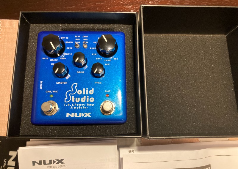 NUX (ニューエックス) / Solid Studio パワーアンプ&スピーカーシミュレーター