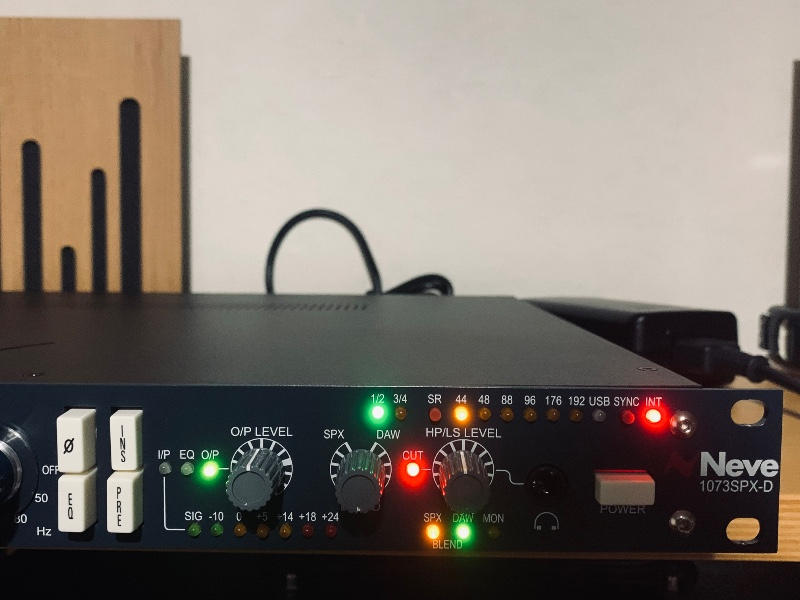 AMS Neve (エーエムエスニーヴ) / 1073SPX-D mono mic preamp EQ & audio interface