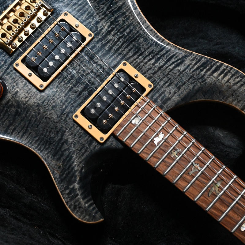 Paul Reed Smith (PRS) (ポールリードスミス) / 初期 PRS Custom 24 1991年製 ハカランダ指板 & ホンジュラスマホ Whale Blue