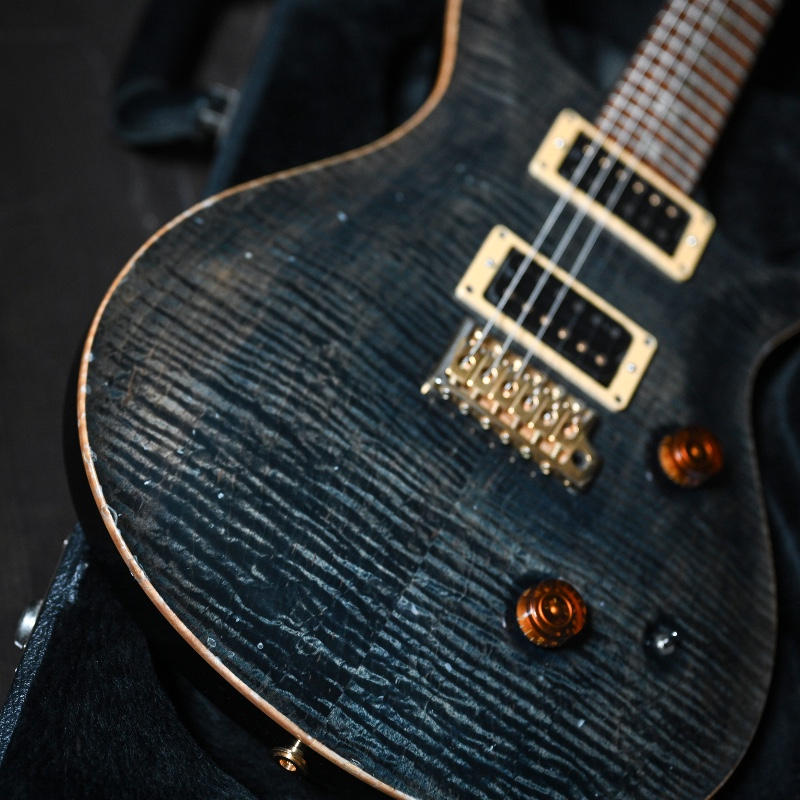 Paul Reed Smith (PRS) (ポールリードスミス) / 初期 PRS Custom 24 1991年製 ハカランダ指板 & ホンジュラスマホ Whale Blue