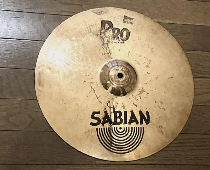 SABIAN (セイビアン) / CRASHシンバル2枚① CX-900ミディアムクラッシュ16”②PRO クラッシュ16" 計2枚
