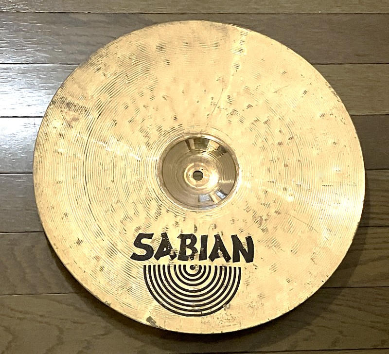 SABIAN (セイビアン) / CRASHシンバル2枚① CX-900ミディアムクラッシュ16”②PRO クラッシュ16" 計2枚