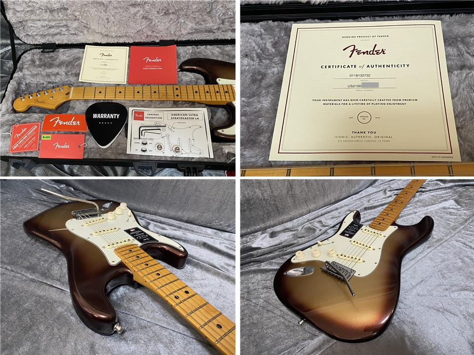 FENDER (フェンダー) / 左利き用モデル Fender USA American Ultra ストラト