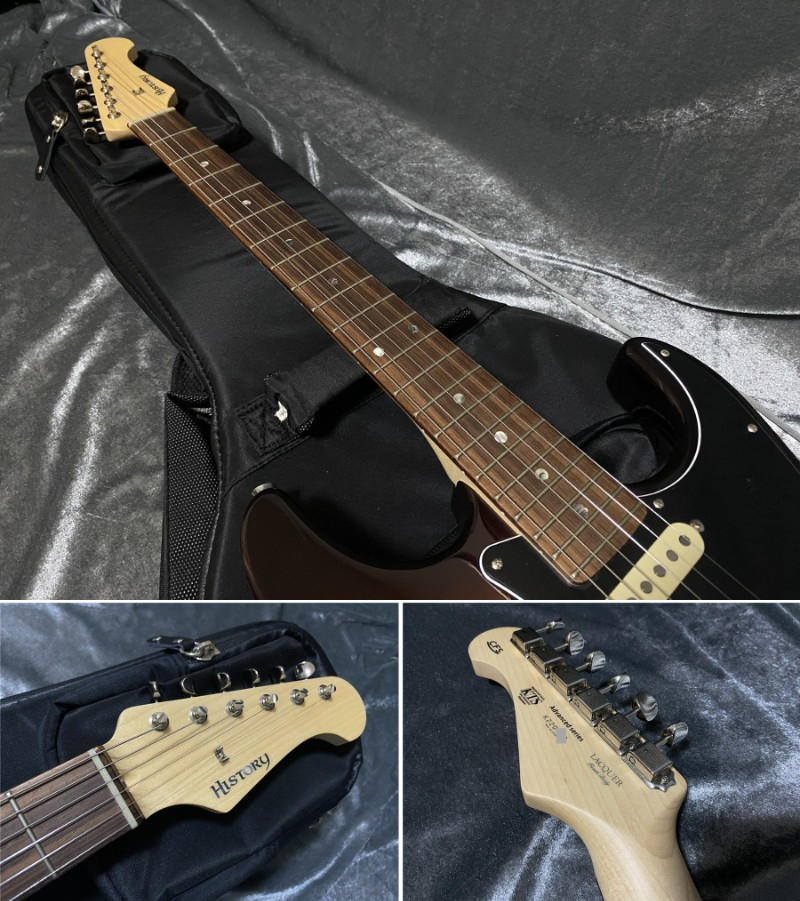 HISTORY / HSE-A-R-SSH 国産 Made in Japan ラッカーフィニッシュ フレイムメイプルトップ