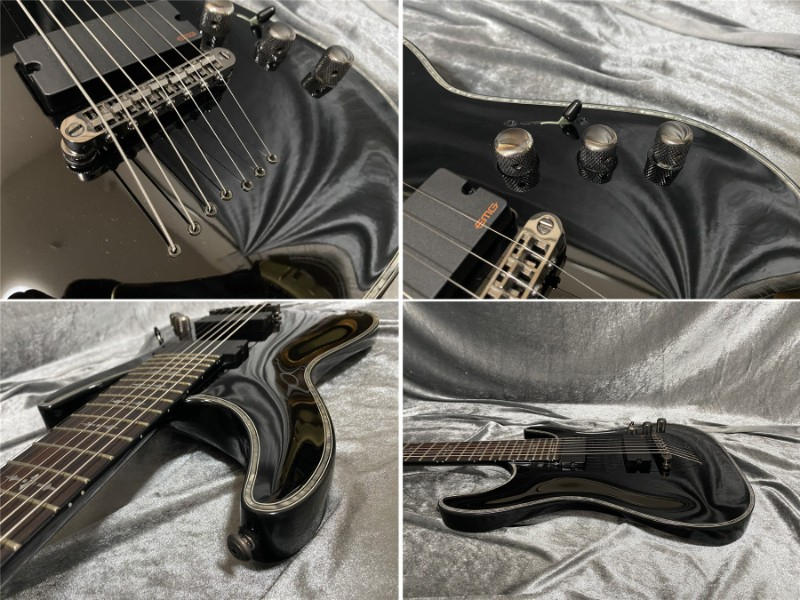 SCHECTER (シェクター) / 2024年製 美品 7弦 AD-C-7 EMGピックアップ搭載 コイルタップ付 ヘルレイザー