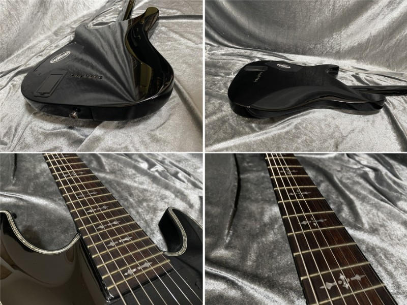 SCHECTER (シェクター) / 2024年製 美品 7弦 AD-C-7 EMGピックアップ搭載 コイルタップ付 ヘルレイザー