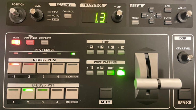 ROLAND (ローランド) / V-40HD マルチフォーマット・ビデオスイッチャー