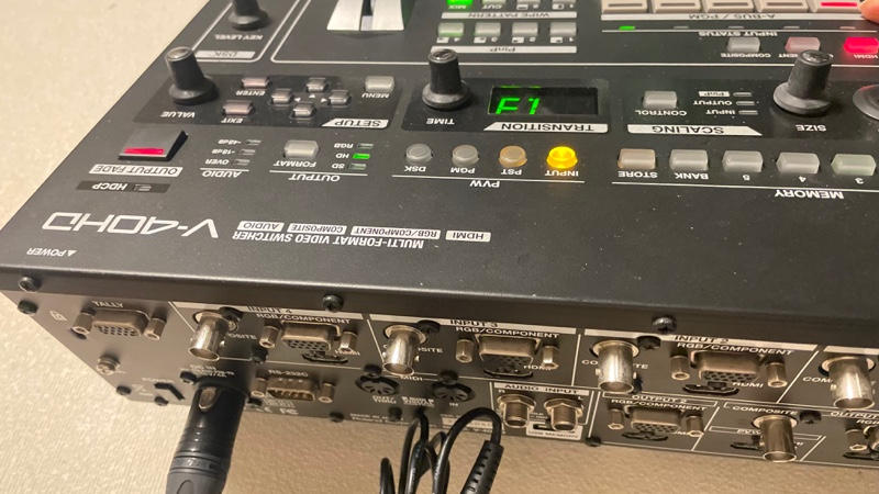 ROLAND (ローランド) / V-40HD マルチフォーマット・ビデオスイッチャー