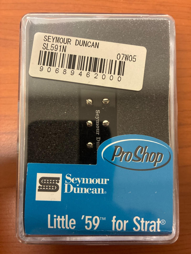 SEYMOUR DUNCAN (セイモアダンカン) / SL59-1n LITTLE '59 STRAT NECK Black ギターピックアップ E0048