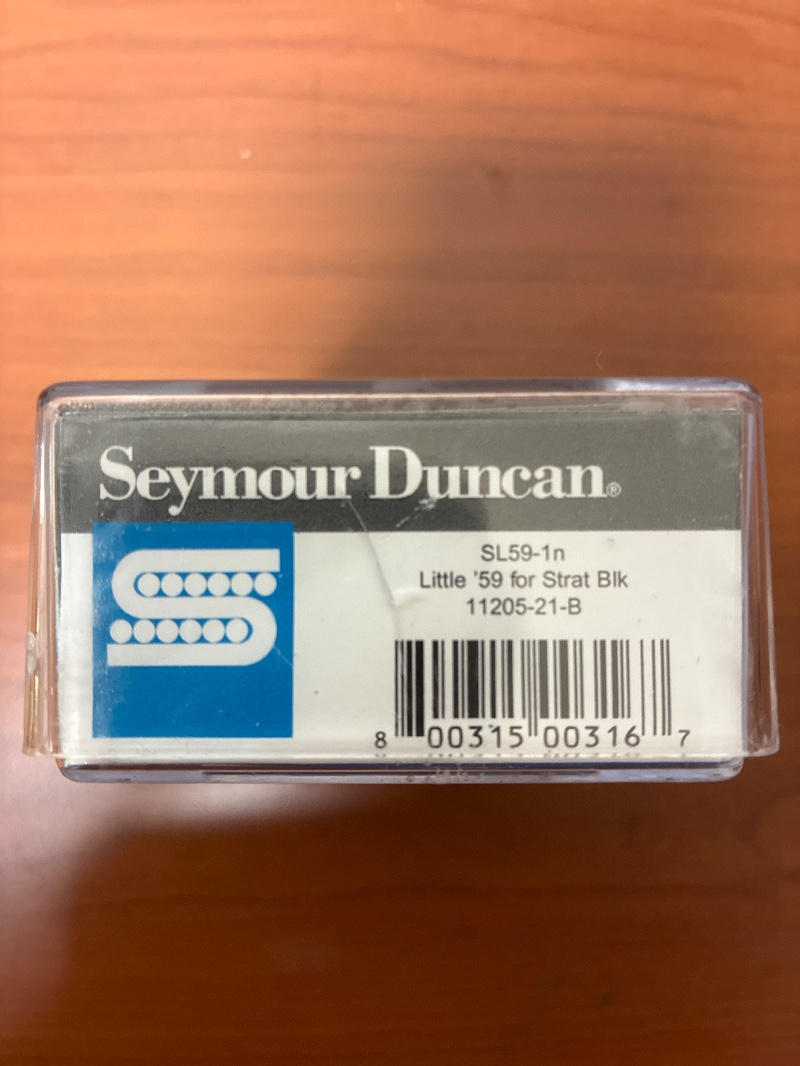 SEYMOUR DUNCAN (セイモアダンカン) / SL59-1n LITTLE '59 STRAT NECK Black ギターピックアップ E0048