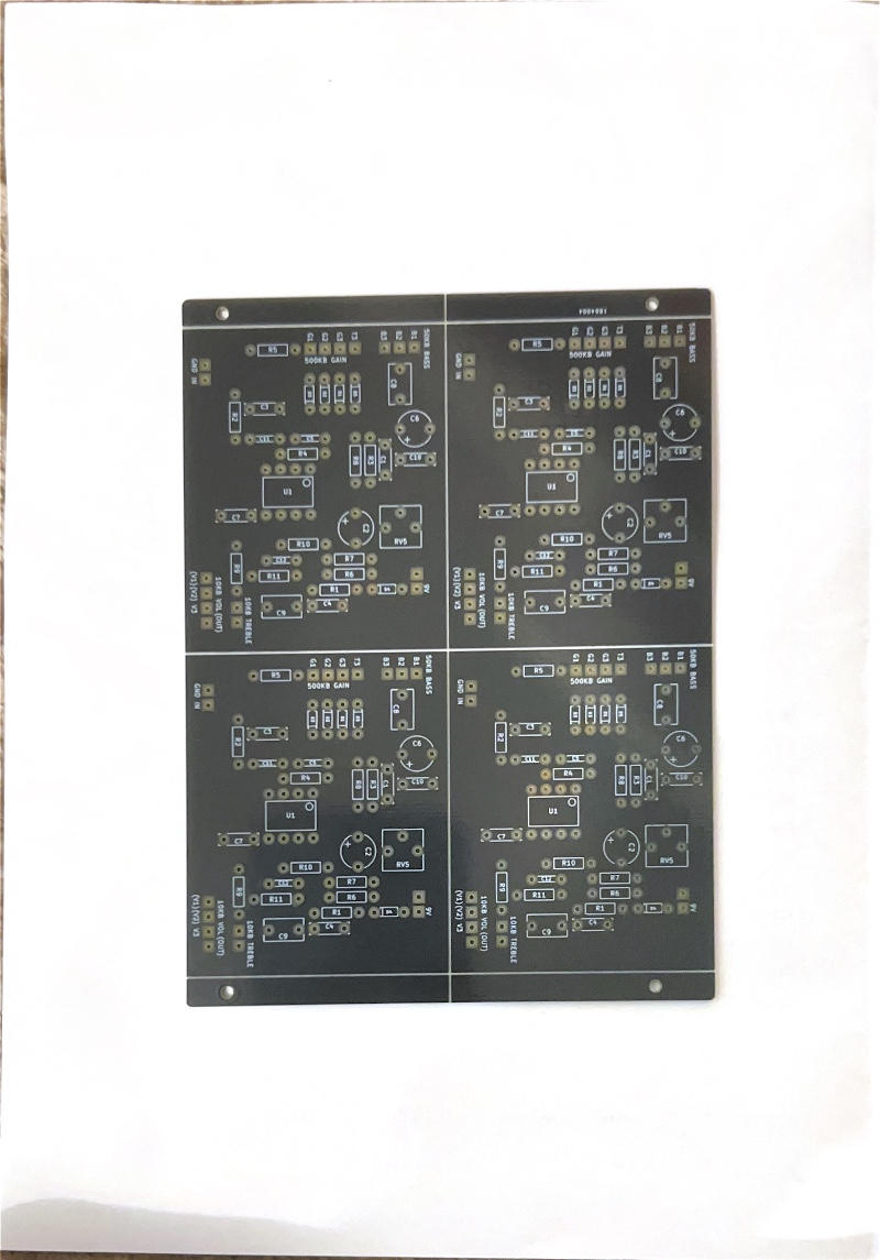 PAUL COCHRANE (ポールコクレーン) / 4枚 エフェクター ペダル 自作用基板 Timmy Paul Cochrane 風 オーバードライブ