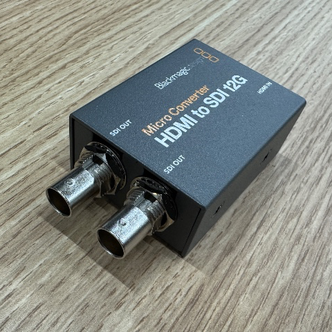 Blackmagic Design (ブラックマジックデザイン) / Micro Converter HDMI to SDI 12G PSU パワーサプライ付き